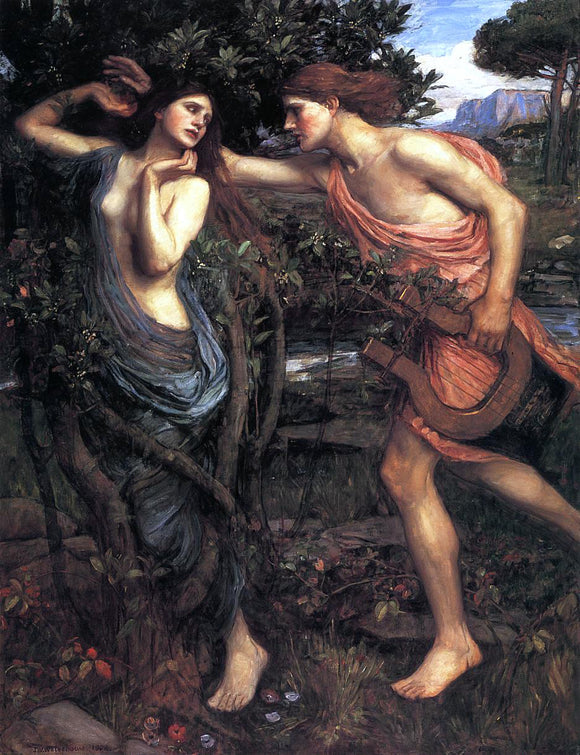  John William Waterhouse Apollo and Daphne - Art Print