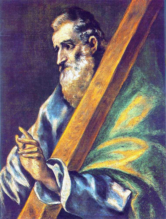  El Greco Apostle St Andrew - Art Print