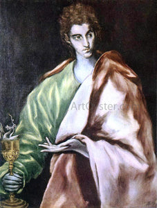  El Greco Apostle St John the Evangelist - Art Print