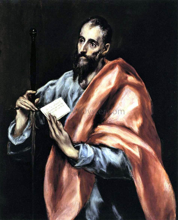  El Greco Apostle St Paul - Art Print