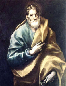  El Greco Apostle St Peter - Art Print