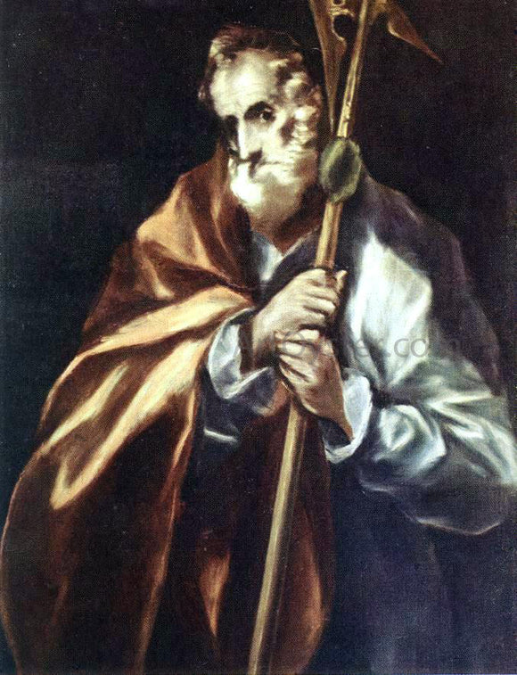  El Greco Apostle St Thaddeus (Jude) - Art Print