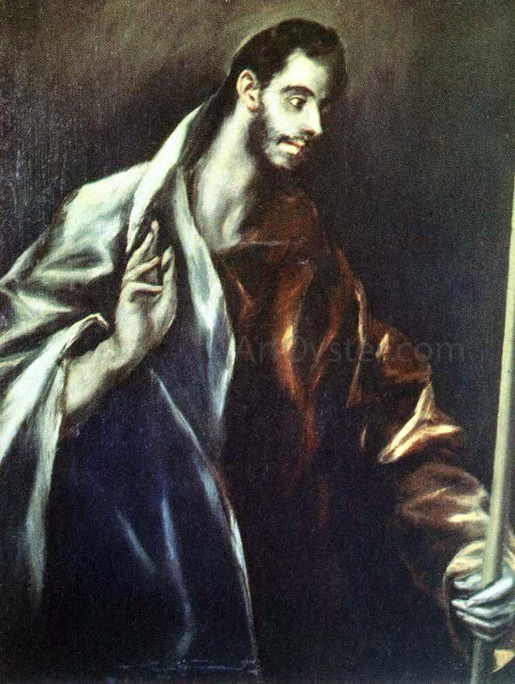  El Greco Apostle St Thomas - Art Print