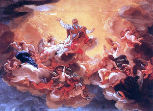  Baciccio Apotheosis of St Ignatius - Art Print