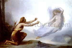  Alfred Tripet Apparition De Vinvela A Shilric-Le-Chasseur - Art Print