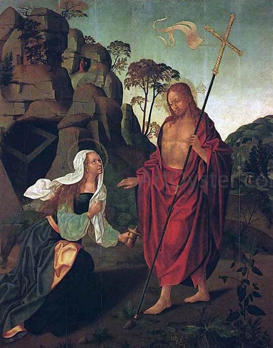  Francisco Henriques Apparition of Christ to Magdalen - Art Print