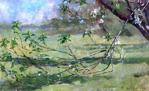  Theodore Robinson Apple Blossoms - Art Print