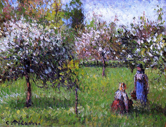  Camille Pissarro Apple Blossoms, Eragny - Art Print