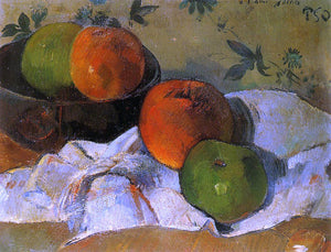  Paul Gauguin Apples and Bowl - Art Print