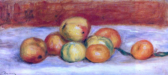  Pierre Auguste Renoir Apples and Manderines - Art Print