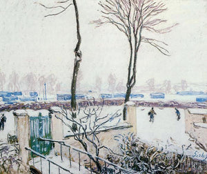  Alfred Sisley Approach to the Railway Station - Art Print