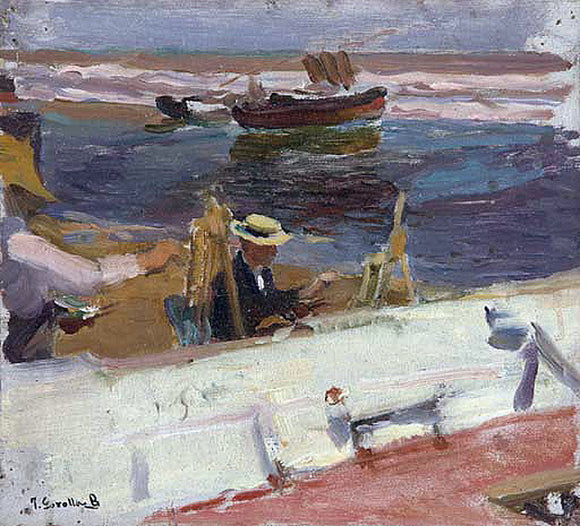  Joaquin Sorolla Y Bastida Apunte de la Playa - Art Print