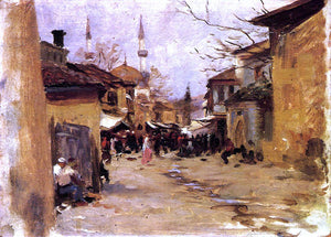  John Singer Sargent Arab Street Scene - Art Print