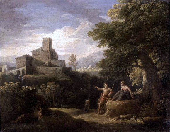  Jan Frans Van Bloemen Arcadian Landscape - Art Print