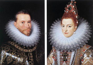  The Younger Frans Pourbus Archdukes Albert and Isabella - Art Print