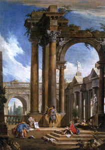  Antonio Visentini Architectural Fantasy - Art Print