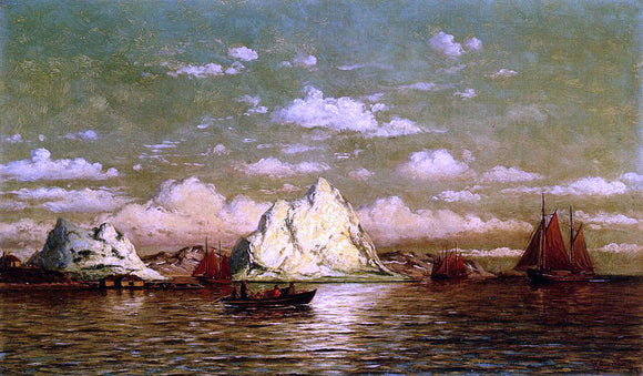  William Bradford Arctic Harbor - Art Print