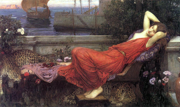  John William Waterhouse Ariadne - Art Print