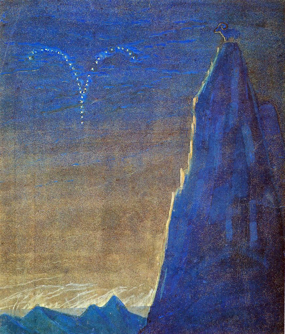  Mikalojus Ciurlionis Aries - Art Print