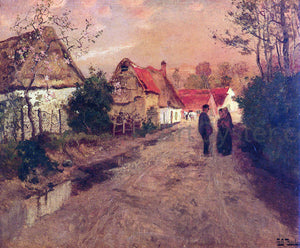  Fritz Thaulow Arques-La-Bataille, Normandie - Art Print
