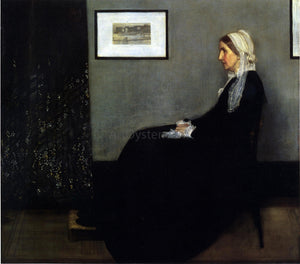  James McNeill Whistler Arrangement in Grey and Black: Portrait of the Painter's Mother - Art Print