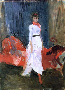  James McNeill Whistler Arrangement in Pink, Red and Purple - Art Print