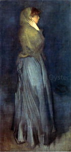  James McNeill Whistler Arrangement in Yellow and Grey: Effie Deans - Art Print