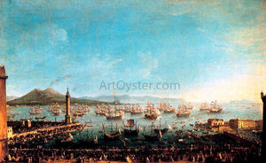  Antonio Joli Arrival of Charles III in Naples - Art Print