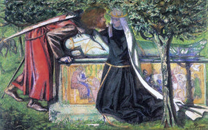  Dante Gabriel Rossetti Arthur's Tomb - Art Print