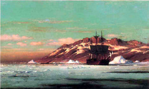  William Bradford Artic Scene - Art Print