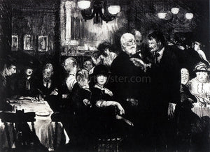  George Wesley Bellows Artists' Evening - Art Print