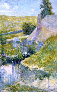  John Twachtman Artist's Home Seen from the Back - Art Print