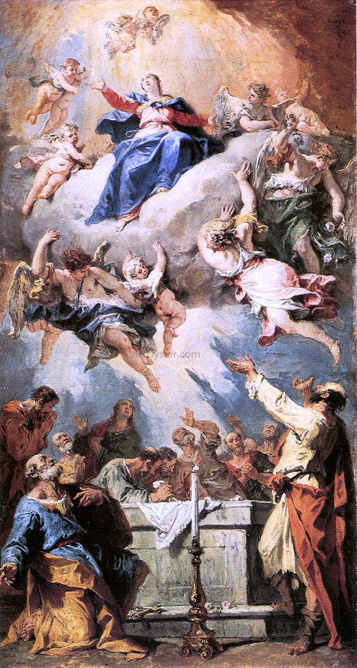  Sebastiano Ricci Assumption - Art Print