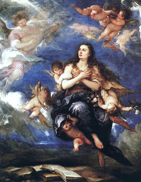  Jose Antolinez Assumption of Mary Magdalene - Art Print