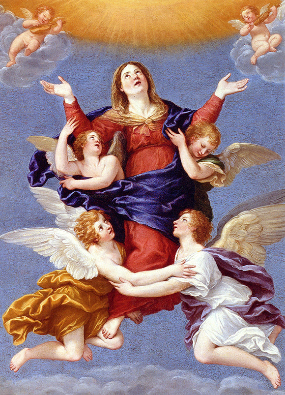  Francesco Albani Assumption of the Virgin - Art Print