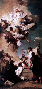  Giovanni Battista Piazzetta Assumption of the Virgin - Art Print