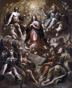  Andrea Vaccaro Assumption of the Virgin - Art Print