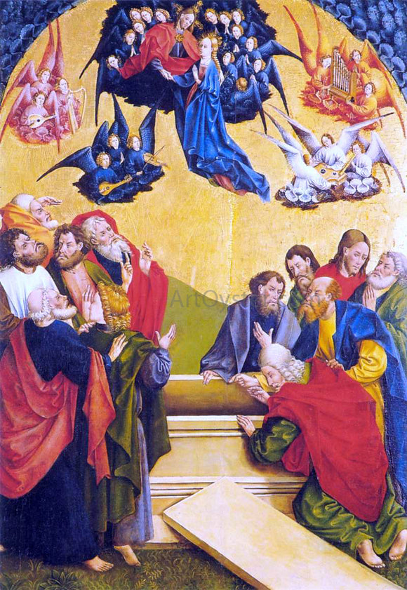  Johann Koerbecke Assumption of the Virgin - Art Print