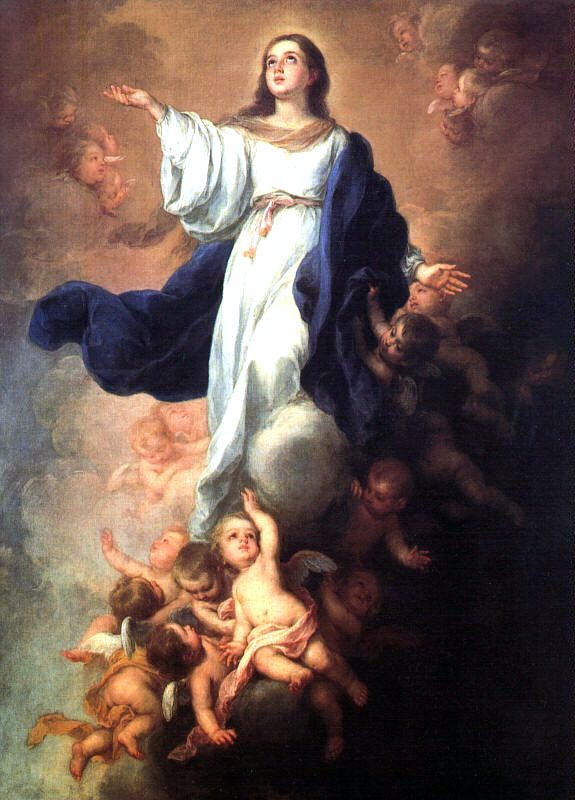  Bartolome Esteban Murillo Assumption of the Virgin - Art Print