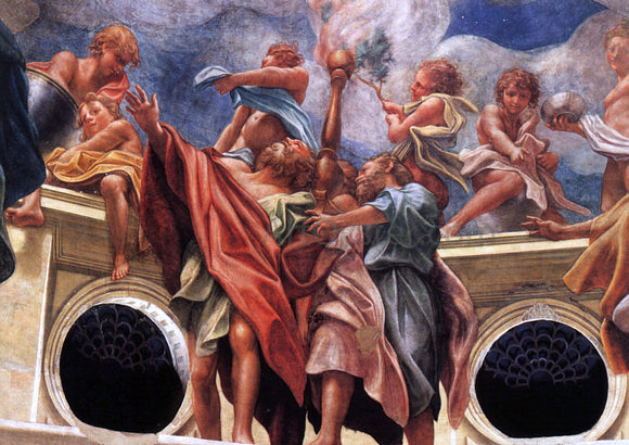  Correggio Assumption of the Virgin, Detail of the Apostles - Art Print