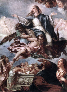  Juan De Valdes Leal Assumption of the Virgin - Art Print
