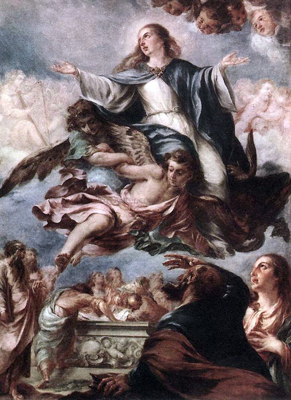  Juan De Valdes Leal Assumption of the Virgin - Art Print