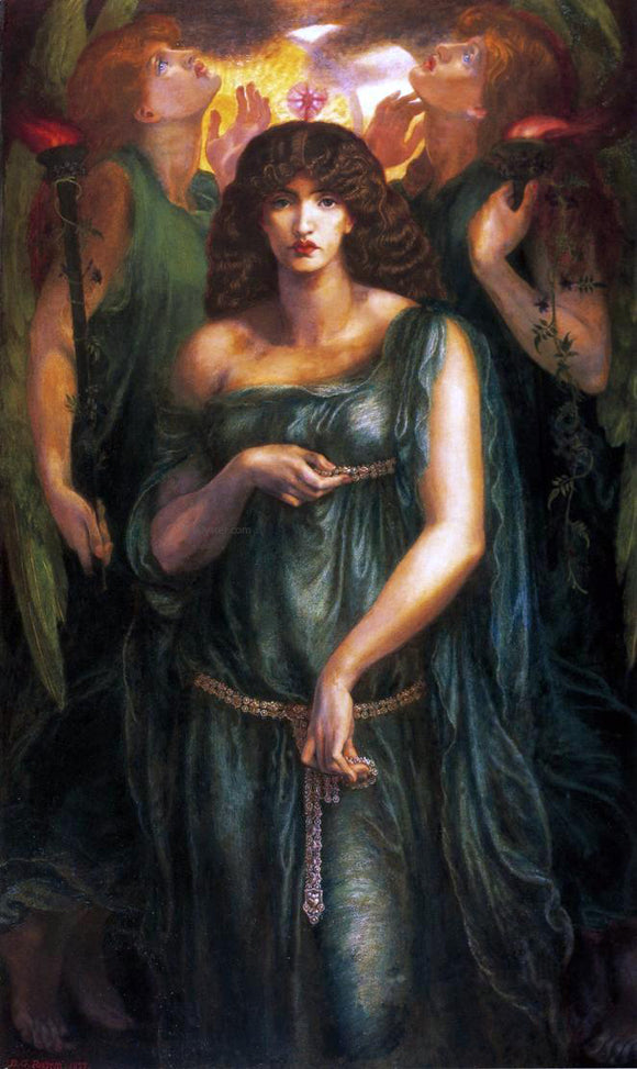  Dante Gabriel Rossetti Astarte Syriaca - Art Print