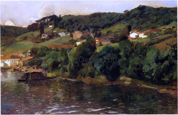  Joaquin Sorolla Y Bastida Asturian Landscape - Art Print