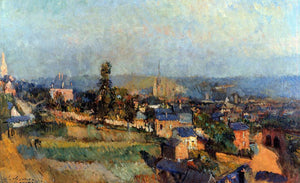  Albert Lebourg At Bois Guillaume, near Rouen - Art Print
