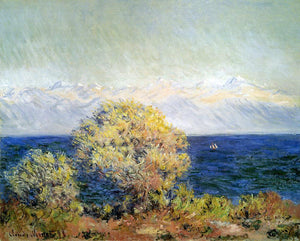  Claude Oscar Monet At Cap d'Antibes, Mistral Wind - Art Print