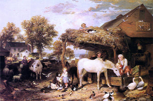  Jasper John Home on the Farm - Art Print