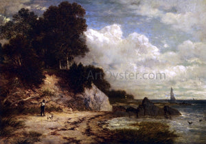  David Johnson At Larchmont Manor, Long Island Sound, New York - Art Print