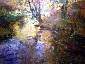  Fritz Thaulow At Quimperle - Art Print