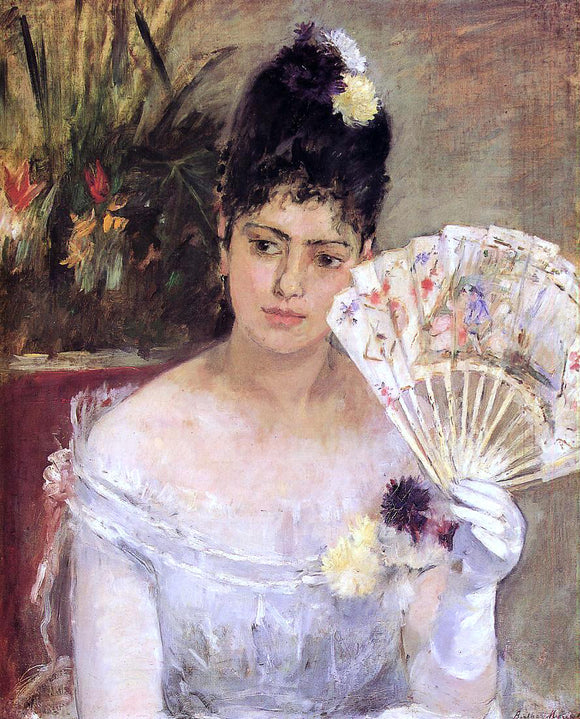  Berthe Morisot At the Ball - Art Print